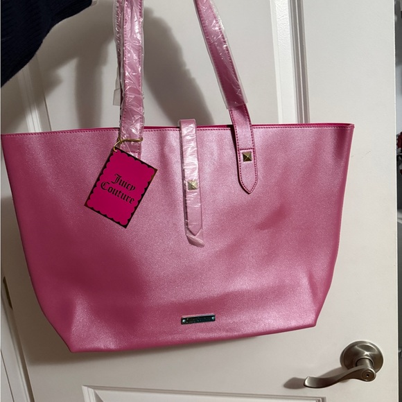 Juicy Couture Handbags - Juicy Couture for Elizabeth Arden Vibrant Pink Tote